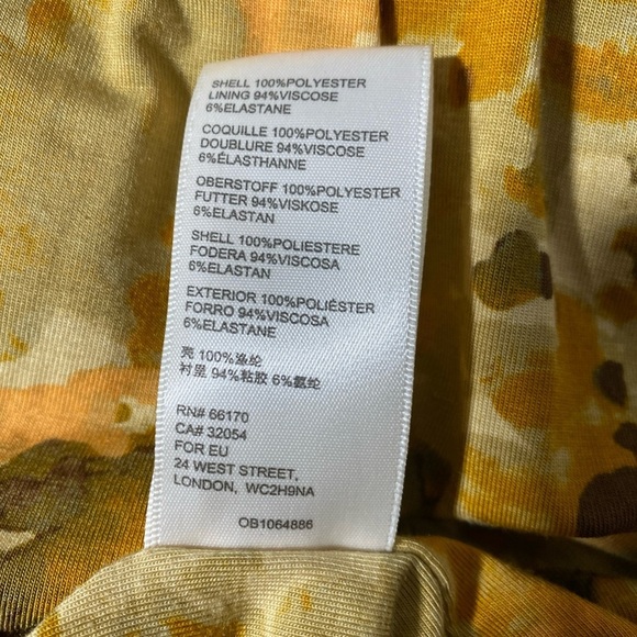 Free People Rare Mongolian Brown Faux Fur Shag Long Coat Floral Jacket Sz Small - Picture 8 of 9